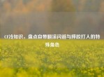 CF冷知识，盘点自带翻滚闪避与摔跤打人的特殊角色