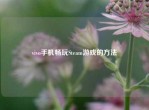 vivo手机畅玩Steam游戏的     