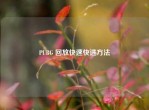 PUBG 回放快速快进     