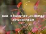 陈志林：陈志林高效工作法：提升团队协作与项目执行力的实操指南