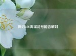 探讨LOL     封号能否解封