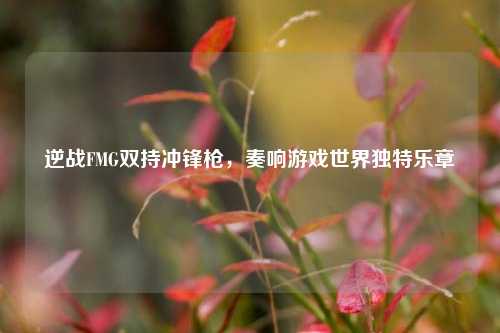 逆战FMG双持冲锋枪,奏响游戏世界独特乐章
