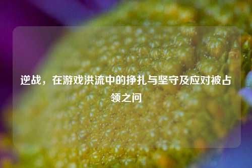 逆战,在游戏洪流中的挣扎与坚守及应对被占领之问