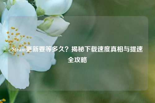 Steam更新要等多久?揭秘 真相与提速全攻略